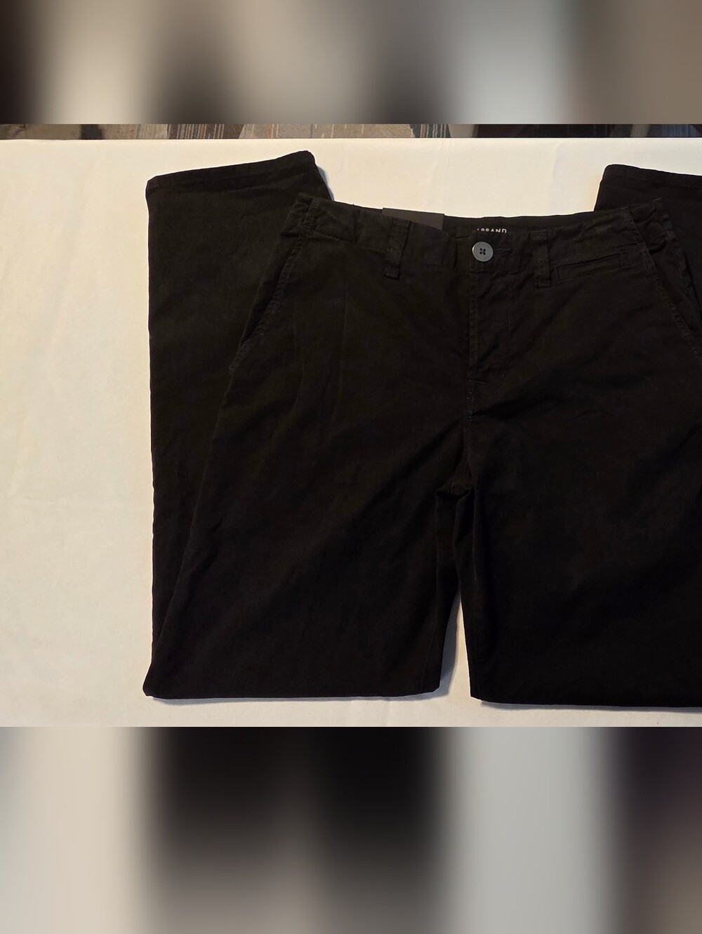 J Brand Inez Mid Rise Chino Pants NWT Black Slim Fit Stretch Size 27